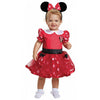 Minnie Mouse Costume Red Dress Infant Toddler Girls Outfit-Cyberteez