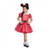 Minnie Mouse Costume Red Dress Infant Toddler Girls Outfit-Cyberteez