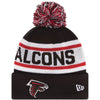 Atlanta Falcons NFL New Era Biggest Fan Redux Pom Beanie Knit Hat-Cyberteez
