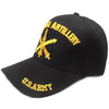 US Army Hat Air Defense Artillery Black Adjustable Cap-Cyberteez