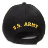 US Army Hat Air Defense Artillery Black Adjustable Cap-Cyberteez