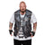 Biker Dude Big And Tall w/ Tattoos Allover Print Men's Longsleeve Costume T-Shirt