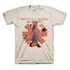 Red Hot Chili Peppers Looking Around Getaway Vintage White T-Shirt-Cyberteez