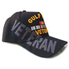 Gulf War Veteran Hat Black Adjustable Cap-Cyberteez