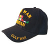 Gulf War Veteran Hat Black Adjustable Cap-Cyberteez