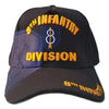 US Army Hat 8th Infantry Division Black Adjustable Cap-Cyberteez