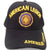 American Legion Insignia Seal Logo Hat Black Adjustable Cap