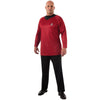 Star Trek II Men's Star Fleet Uniform SCOTTY RED Costume T-Shirt-Cyberteez