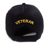 Vietnam Era Veteran Hat Black w/ Eagle Flag Logo Adjustable Cap-Cyberteez