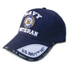 US Navy Veteran Hat w/ Seal Logo Blue Adjustable Cap-Cyberteez