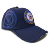 US Navy Hat w/ Seal Logo Blue Adjustable Cap-Cyberteez