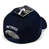 US Air Force Retired Hat Navy Blue w/ Wings Logo-Cyberteez