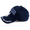 US Air Force Veteran Hat Navy Blue w/ Wings Logo-Cyberteez