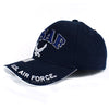 US Air Force Hat USAF Wings Logo Navy Blue-Cyberteez
