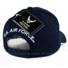 US Air Force Hat USAF Wings Logo Navy Blue-Cyberteez