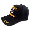 US Air Force Hat Strategic Air Command SAC Blue Adjustable Cap-Cyberteez