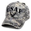 US Air Force Hat USAF Wings Logo ACU Digital Camo-Cyberteez