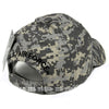 US Air Force Hat Wings Logo ACU Digital Camo w/ Flag Patch Side-Cyberteez