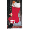 Santa Claus Christmas Stocking Super Huge Jumbo 60" Inch Regal Plush Felt Boot-Cyberteez