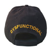 Dysfunctional Veteran Hat Military Black Adjustable Cap-Cyberteez