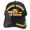 Desert Storm Veteran Hat Black Adjustable Cap-Cyberteez