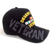 Desert Storm Veteran Hat Black Adjustable Cap-Cyberteez