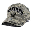 US Air Force Retired Hat ACU Digital Camo w/ Wings Logo-Cyberteez