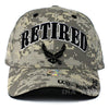 US Air Force Retired Hat ACU Digital Camo w/ Wings Logo-Cyberteez
