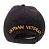 US Marines Vietnam Veteran Hat USMC Black Adjustable Cap-Cyberteez