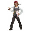 Pirates Of The Caribbean Captain Jack Classic Boys Child Kids Costume-Cyberteez