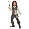 Jack Sparrow Girls Costume Classic Pirates Of The Caribbean Outfit-Cyberteez