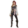 Jack Sparrow Female Costume Women's Pirates Of The Caribbean Outfit-Cyberteez