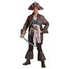 Pirates Of The Caribbean Captain Jack Sparrow Men's Deluxe Costume-Cyberteez
