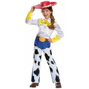 Jessie Costume Girls Classic Toddler Child Kids Toy Story Jumpsuit-Cyberteez