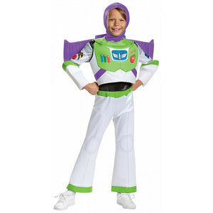 Buzz Lightyear Costume Boys Deluxe Kids Child Toddler Toy Story Jumpsuit-Cyberteez