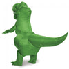 Rex The Dinosaur Inflatable Child Kids Toy Story Jumpsuit-Cyberteez