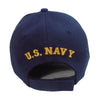 US Navy Veteran Hat Blue w/ Flag Eagle Logo-Cyberteez