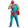 Duffman Simpsons Men's Muscle Chest Beer Can Holder Belt Costume-Cyberteez