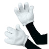 Vinyl Cartoon Adult Gloves White Costume Accessory Mickey Minnie Mouse Mario Brothers-Cyberteez