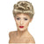1940's Women's Vintage Pinup Postcard Short Hair Wig Costume Accessory