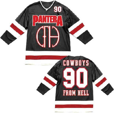 Pantera Cowboys From Hell Hockey Jersey