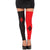 Harley Quinn Two-Tone Women's Thigh High Leggings Stockings