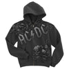 AC/DC Night Prowler Zip Hoody Sweatshirt-Cyberteez