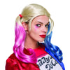 Harley Quinn Suicide Squad 2 Tone Pigtails Costume Wig-Cyberteez