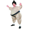 Sumo Wrestler Child Kids Size Blowup Inflatable Jumpsuit Costume-Cyberteez