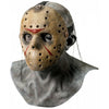 Jason Voorhees Mask Men's Deluxe Friday The 13th Costume Mask-Cyberteez