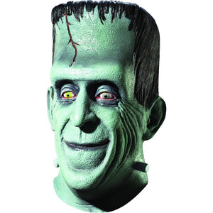 Munsters Herman Munster Men's Overhead Latex Costume Mask-Cyberteez