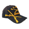 US Army Infantry Hat Black Adjustable Cap-Cyberteez
