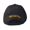 US Army Infantry Hat Black Adjustable Cap-Cyberteez