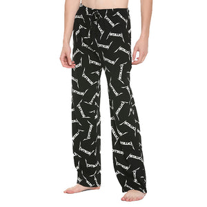 Metallica Logo Soft Cotton Pajama Pants-Cyberteez